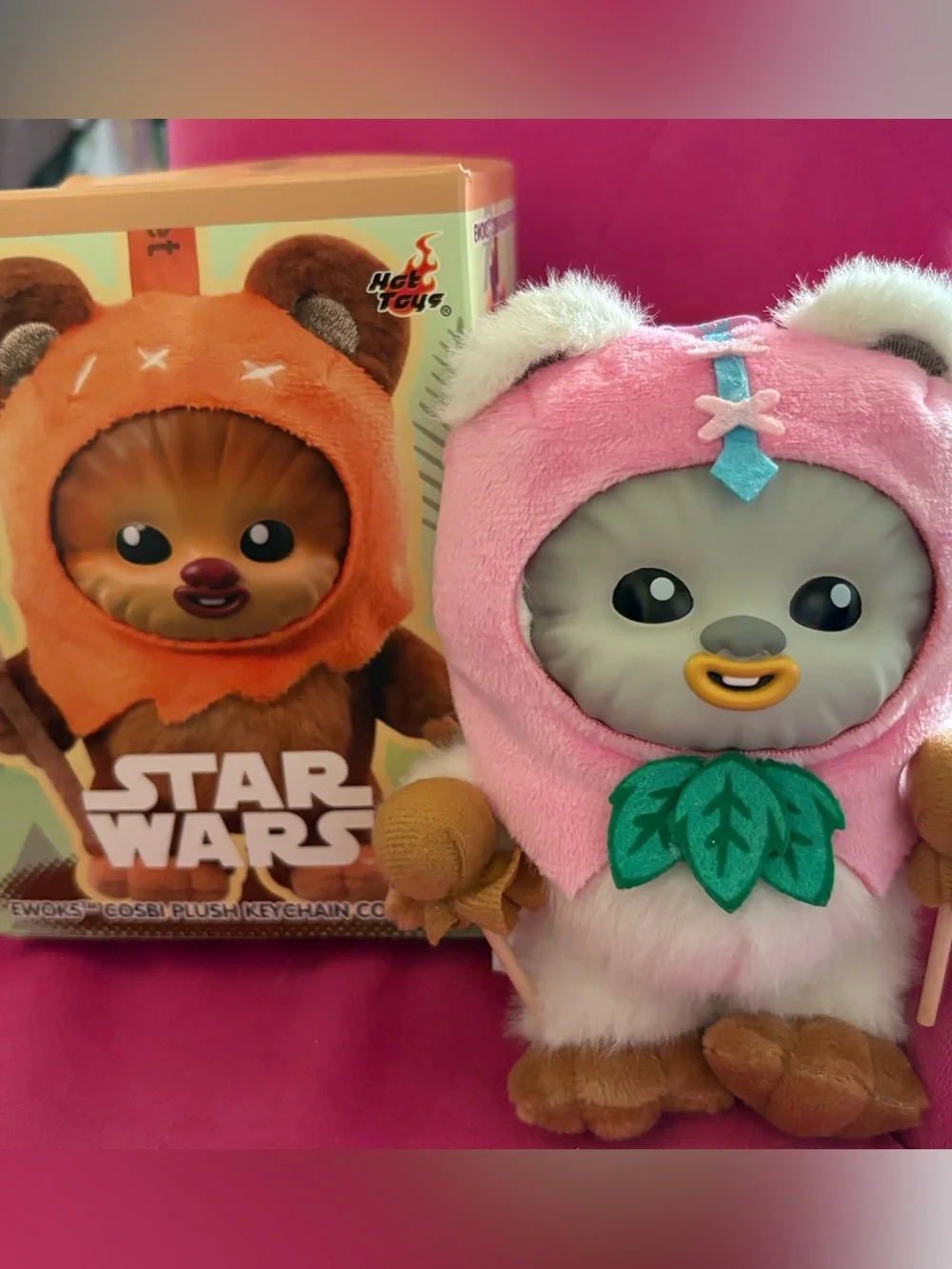 Star Wars Ewok Cosbi Plush Keychain Collection - Picture 3 of 7